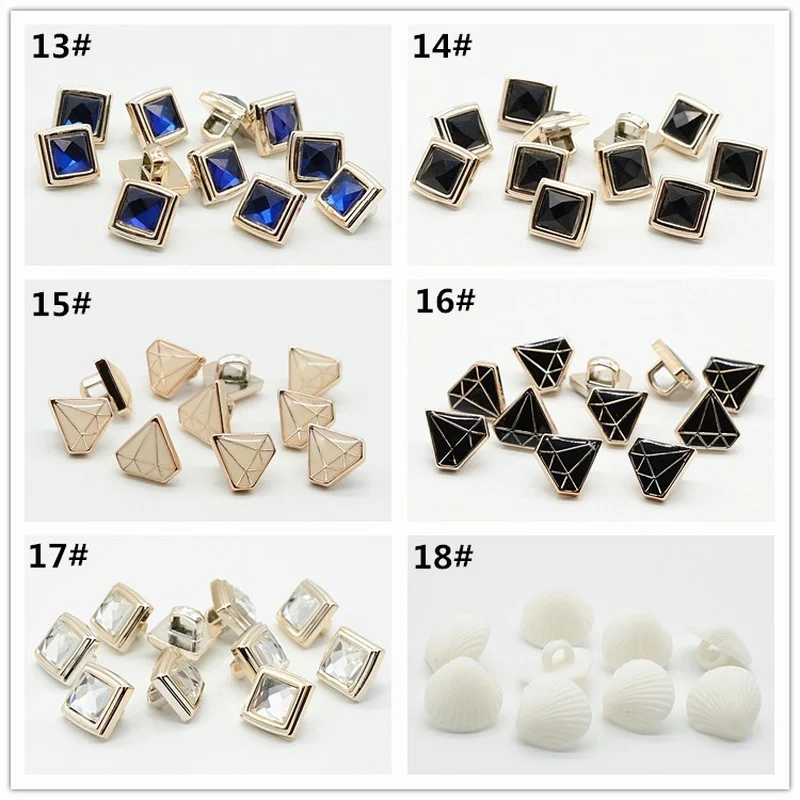 10 PCS High end resin shirt buttons sweater cardigan pearl button for clothing garment sewing accessories DIY crafts|Пуговицы| |