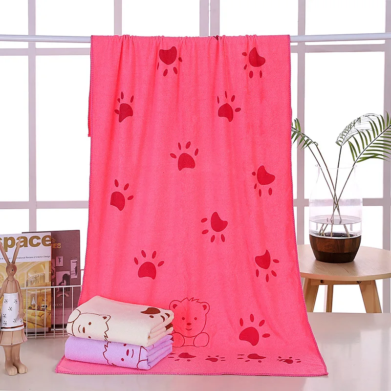 Микрофибра магический халат с принтом, впитывающее мягкое полотенце для пляжа, быстро сохнущий домашний.