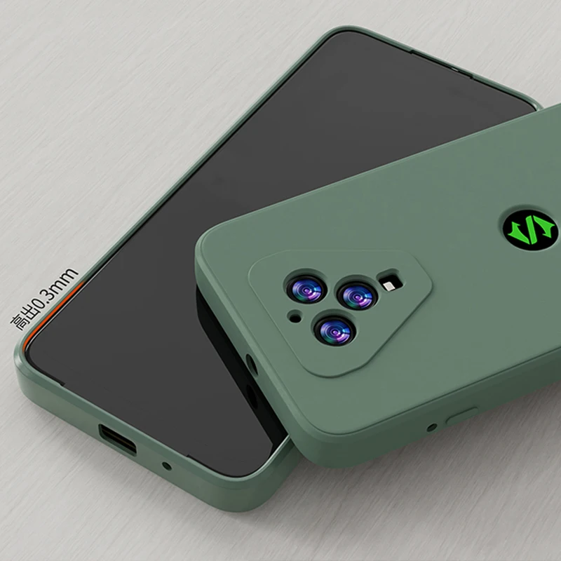 Чехол для Xiaomi Black Shark 3 чехол BlackShark 3S 4S 4 Pro из жидкого силикона противоударный