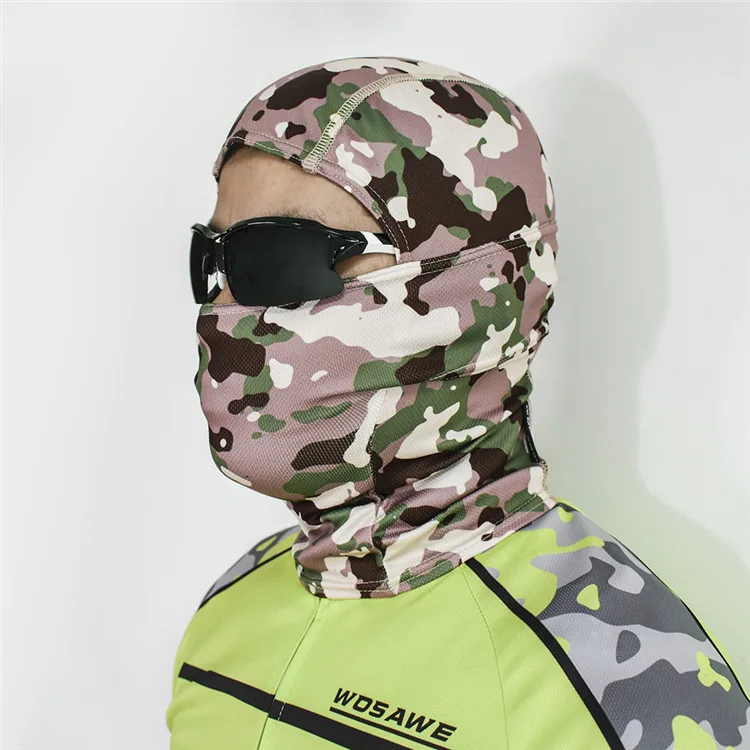 Камуфляжная Балаклава WOSAWE маска на все лицо для военных игр езды велосипеде