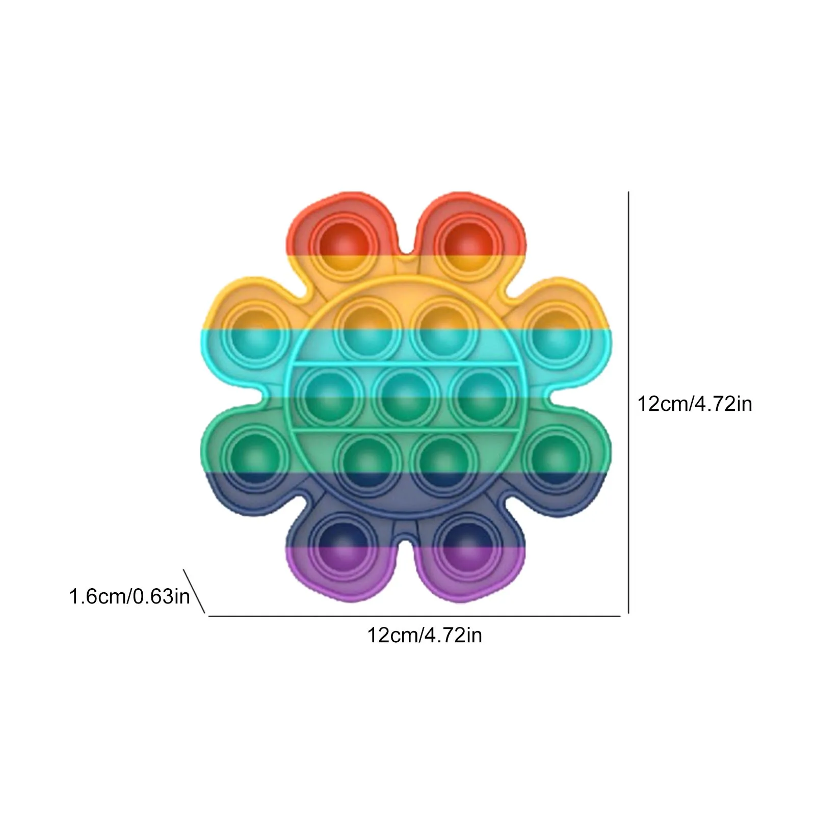 

Bubble Sensory Toy Desktop Educational Stress Reliever Toy