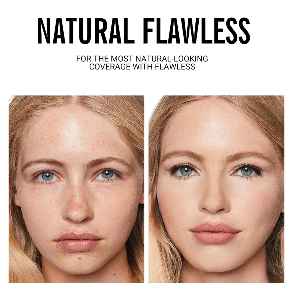 

Face Matte Liquid Foundation Brighten Skin Base Makeup Oil Control Lasting Concealer Full Coverage Waterproof Contour Makeup