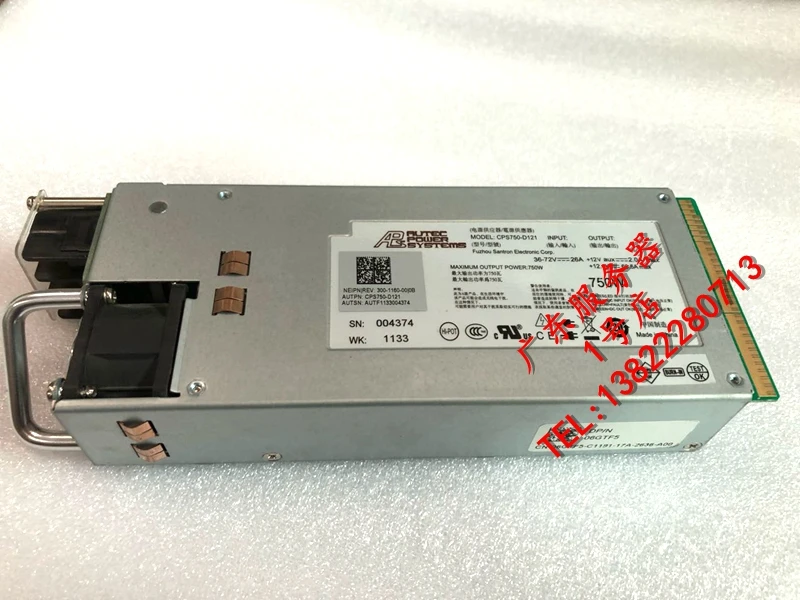 Для DELL R510 R910 сервер DC источник питания 750 Вт 6GTF5 CPS750-D121 spot
