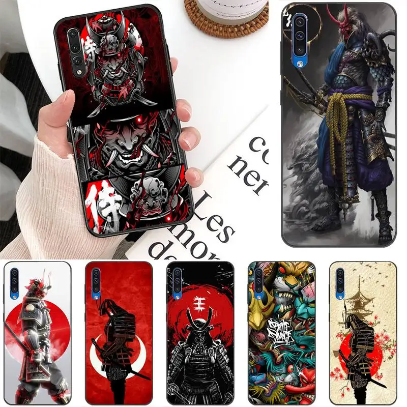 

Japanese Oni Samurai Phone Case For Xiaomi Mi 10 5 6 A2 A2lite A1 9 9SE 8Lite 8explorer Pocophone F1 Fundas Cove