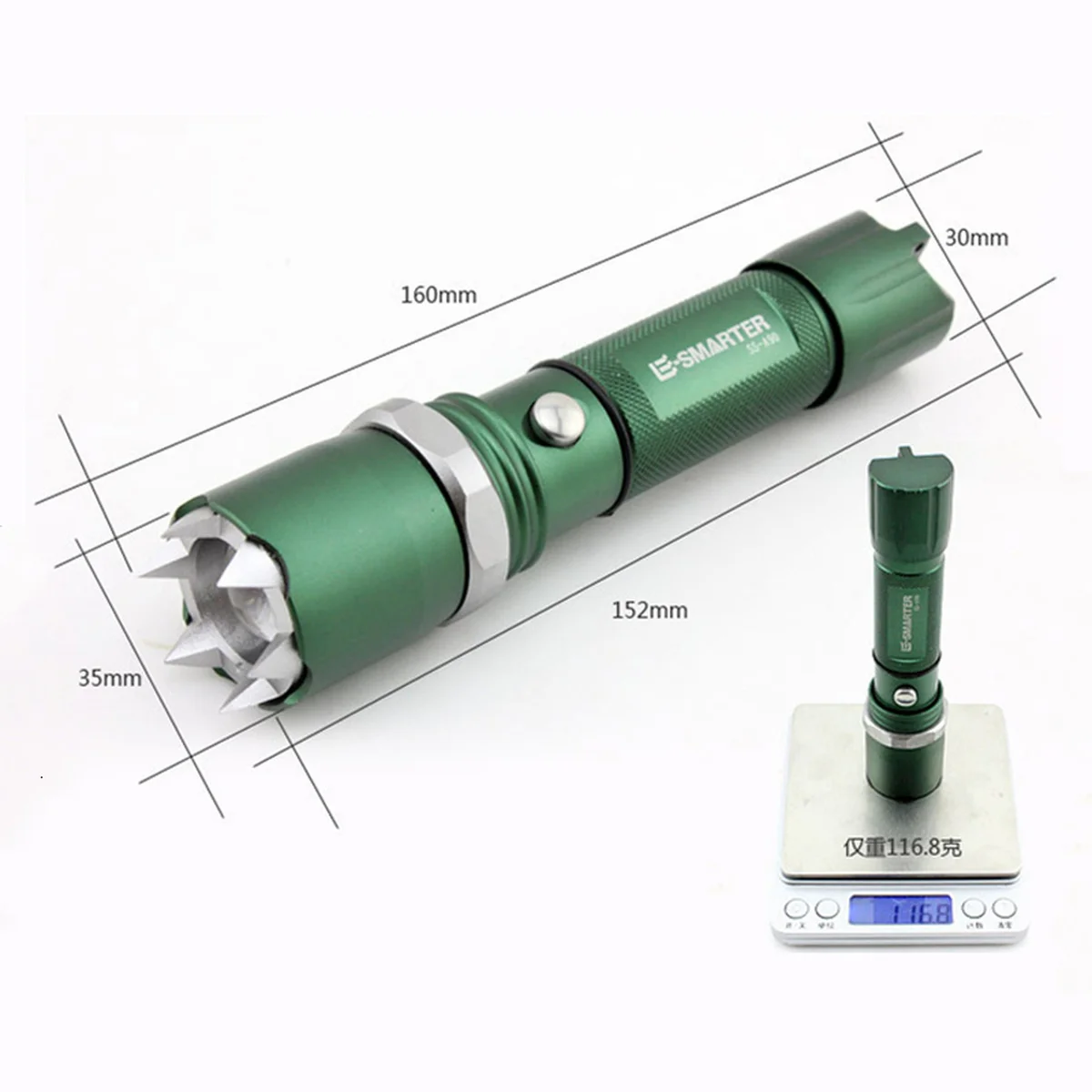 

LED Flashlight Self-Defense Far Irradiation Tactical Lantern Lamp Hunting Emergency Torch Light Spotlights for Men Women