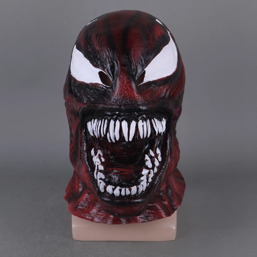 Маска на голову Venom 2 карнидж резня Эдвард Брок супергерой | Тематическая одежда и