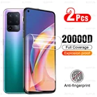 Передняя Гидрогелевая пленка для Oppo Reno 5 Lite 6,43 дюйма, полное покрытие, Защитная пленка для экрана reno 5 4G 5G Pro Plus 5F, мягкая пленка, 2 шт.