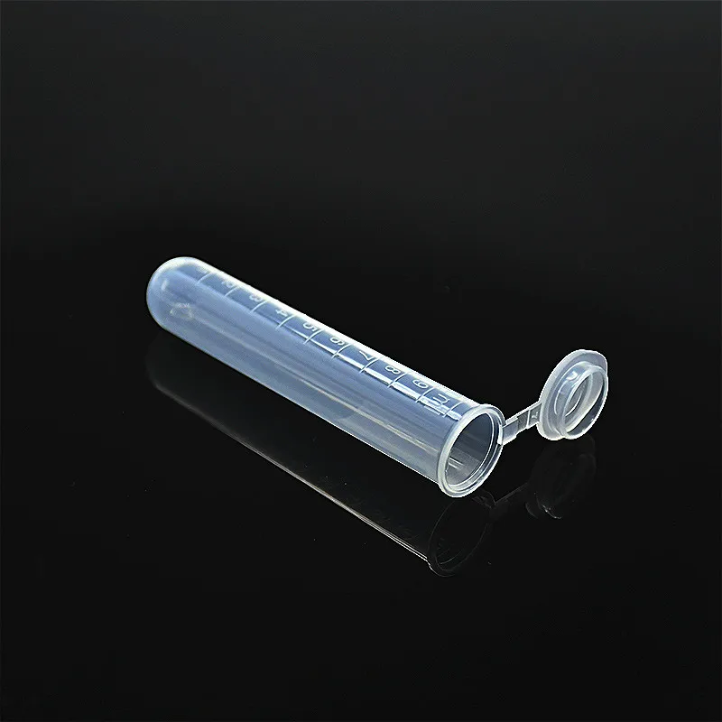 Центрифужная трубка 10 мл лабораторная центрифужная с круглым дном пресс крышка