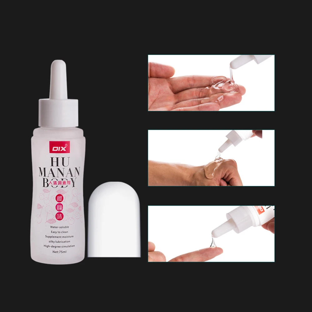 75 мл/бутылка лубрикант для анального и вагинального секса с ароматом