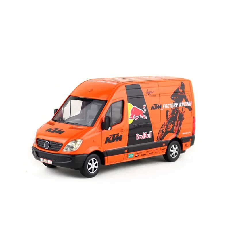 Joycity/1:38 Масштаб/Sprinter KTM завод Red Bull мотоцикл команда/оттяните/Набор для обучения модели игрушек/подарок для детей
