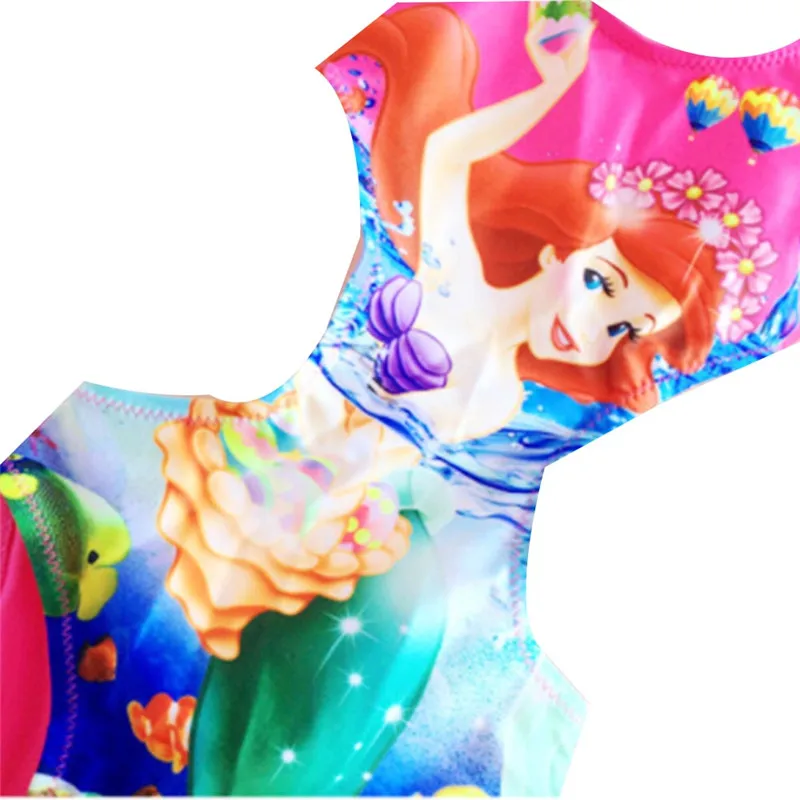 От 3 до 10 лет цельнокроеные костюмы для детей детский купальник с рисунком