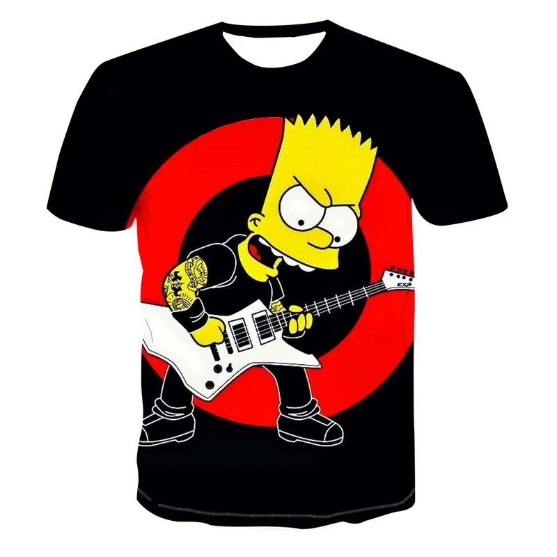 

2021Classic Fashion Style Men's T-shirts 3Dprinting Cartoons Casual Wear Teens Oversized T-Shirt Casual Harajuku Clothing