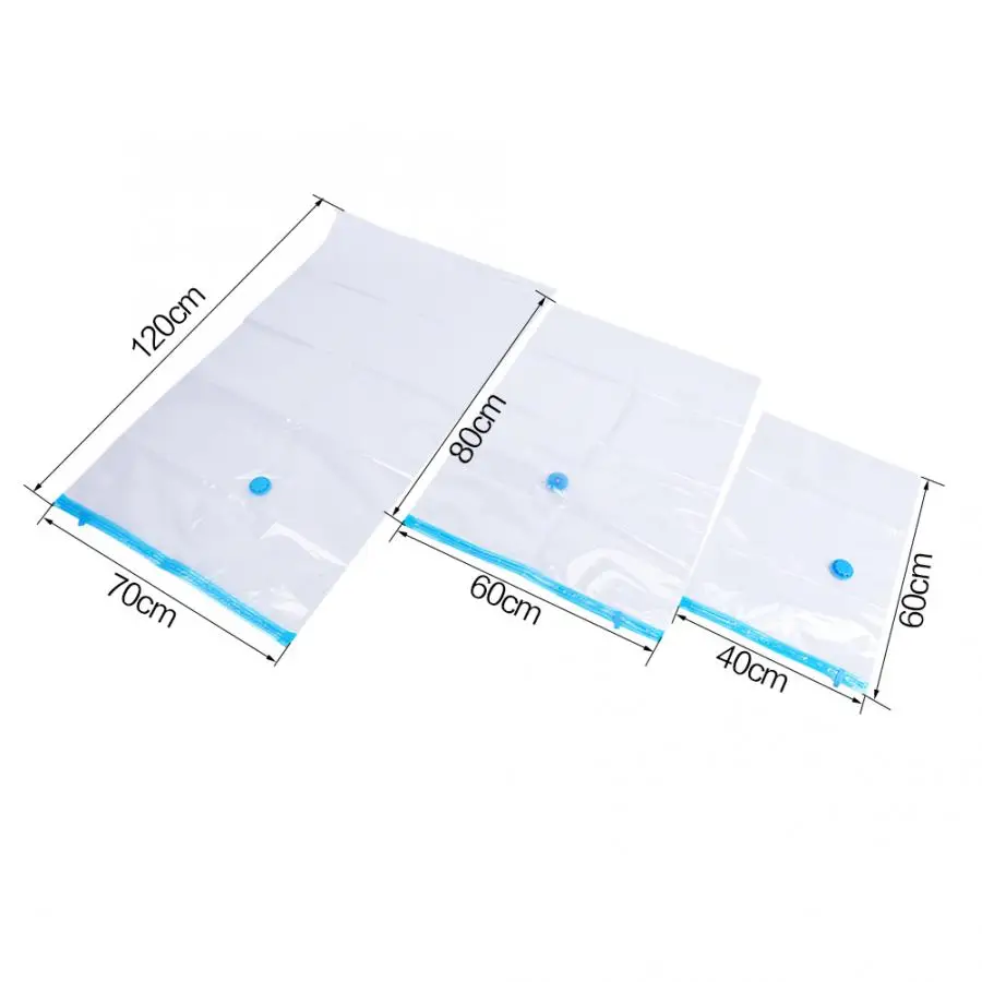 20 шт./компл. вакуумная сумка Вакуумная для хранения одежды Экономия пространства