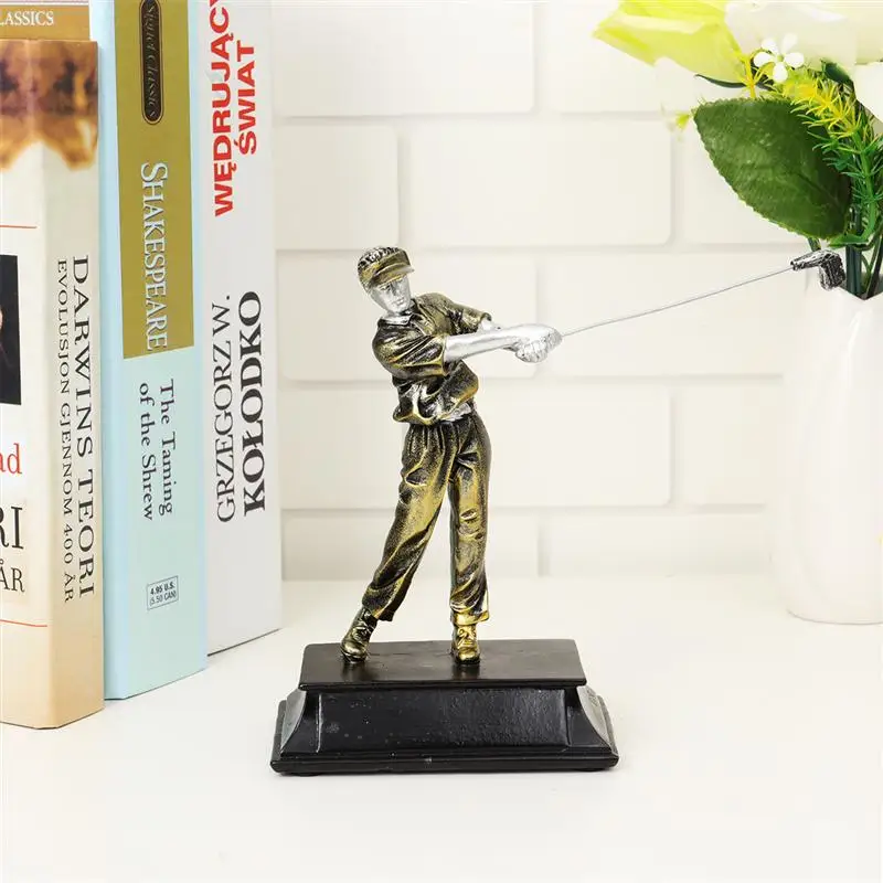 Статуэтка из смолы для игроков в гольф домашний декор трофей награды спортивных