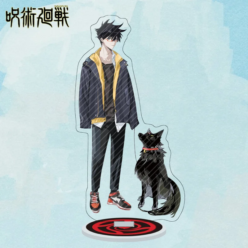 

Anime Jujutsu Kaisen Acrylic Kugisaki Nobara Gojo Satoru Figure Stand Model Plate Desk Decor Cosplay Xmas Keychain