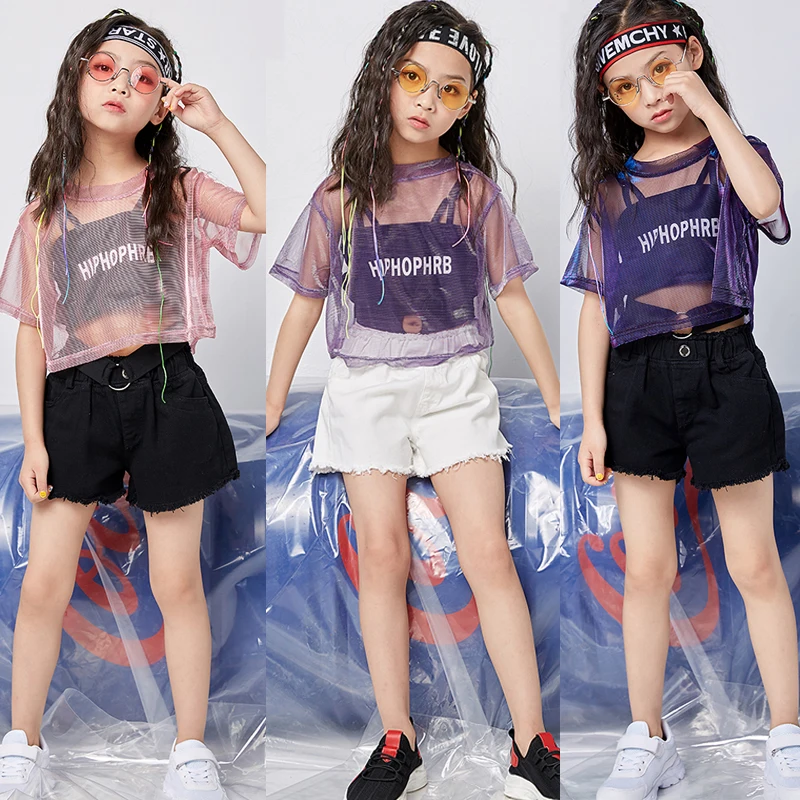 Костюм джазовый в стиле хип хоп для выступлений и танцев уличная одежда на день