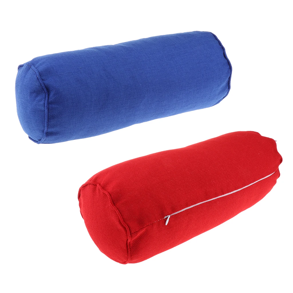 

2X Breathable Lumbar Neck Pillow Round Cervical Foot Support Pillow Travel