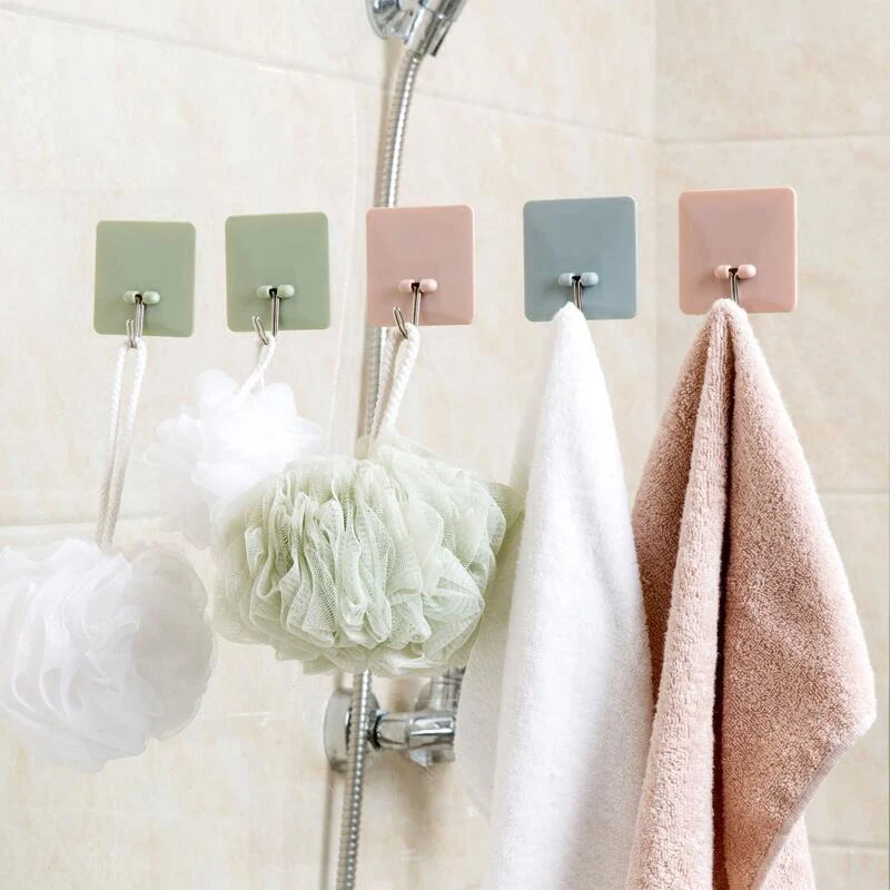 1 шт. настенный крючок-вешалка для полотенец 4 цвета | Дом и сад