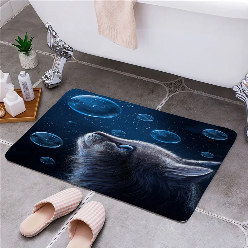 Коврик для входной двери нескользящий коврик ног прихожей ванной кухни | Дом и