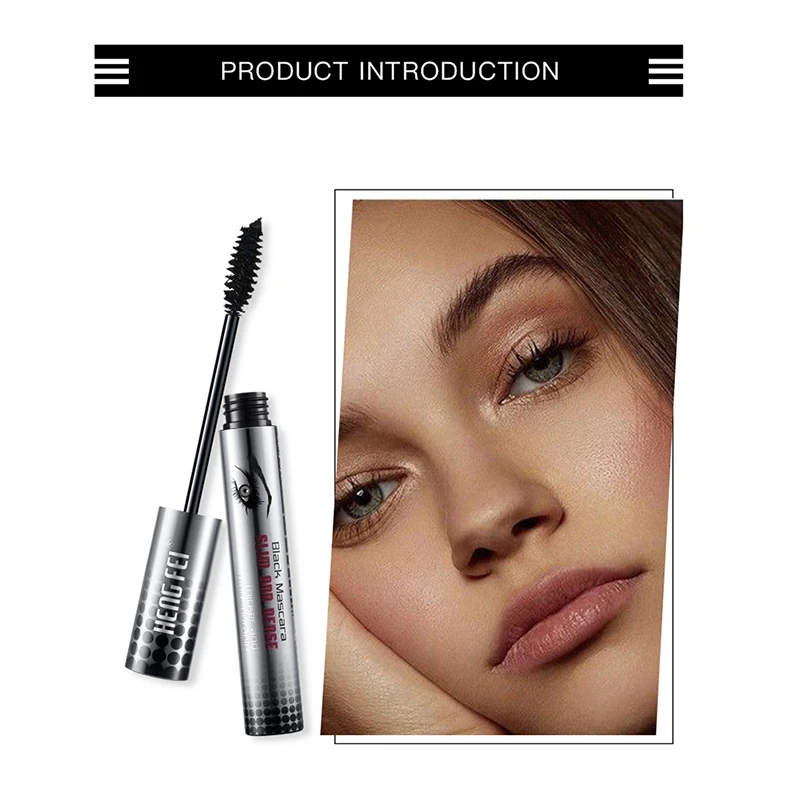 4D Очаровательная Водостойкая тушь для ресниц наращивание макияж шелковая