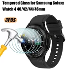 Прозрачная гидравлическая пленка для защиты экрана Samsung Galaxy Watch 4 4044 мм, закаленное стекло с защитой от царапин, 3 шт.