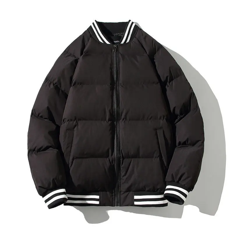 

New Winter Jacket Men's Fashion Casual Loose Cotton Clothes-Coat Down Jackets Thicked Warm Windproof Men‘s Jacket