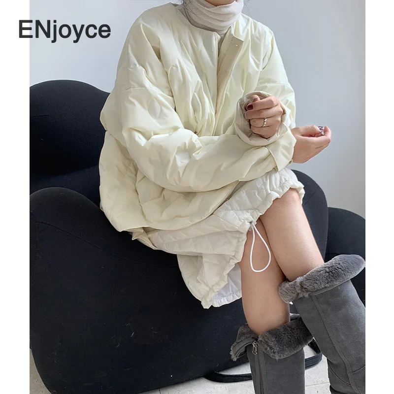 Женские зимние сапоги Новинка дизайн светильник объемный пуховик на утином пуху