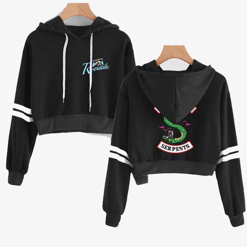 Женская толстовка с капюшоном и принтом ривердэйл | Тематическая одежда униформа