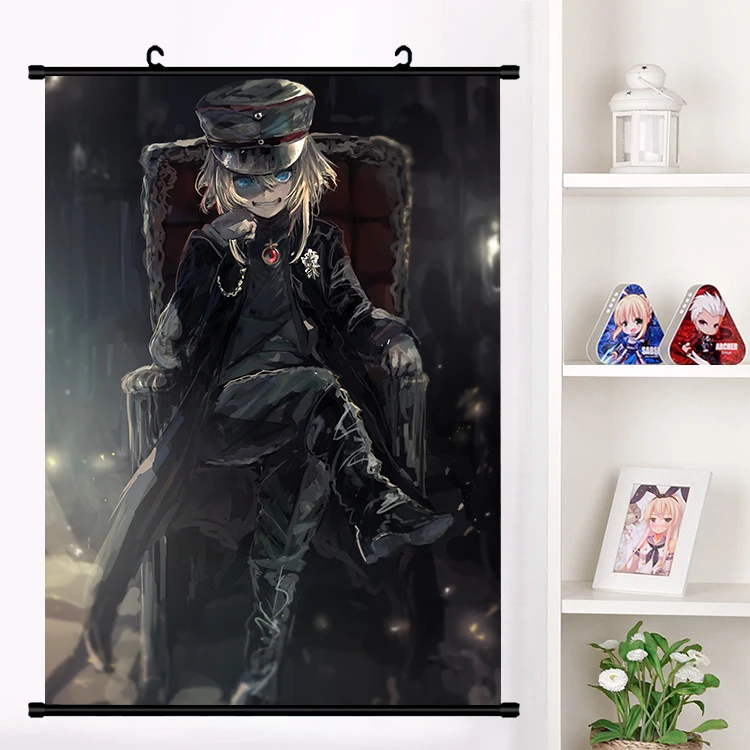 Аниме Youjo Senki Saga of Tanya the Evil Tanya Degurechaff настенный плакат с прокручивающейся стенкой Otaku коллекция домашнего декора