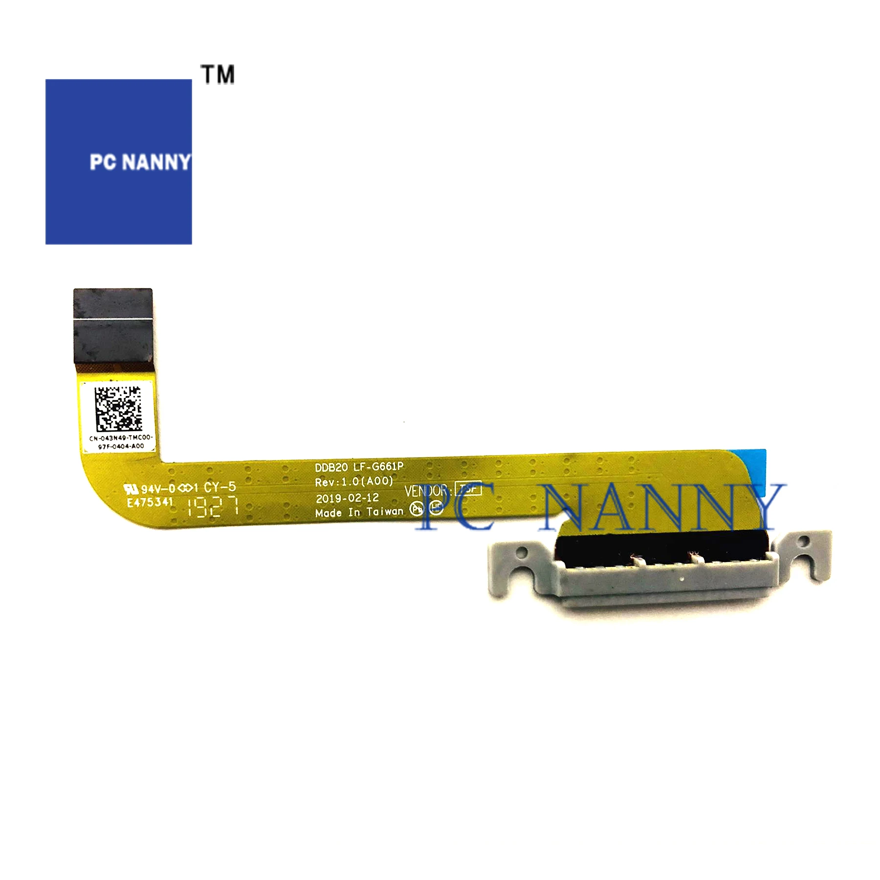 

PCNANNY FOR dell DDB20 LF-G661P 043N49 43N49 cable test good