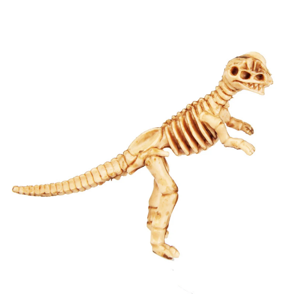12 шт./компл. скелет динозавра фигурки Ассорти ископаемый цифры модель здания