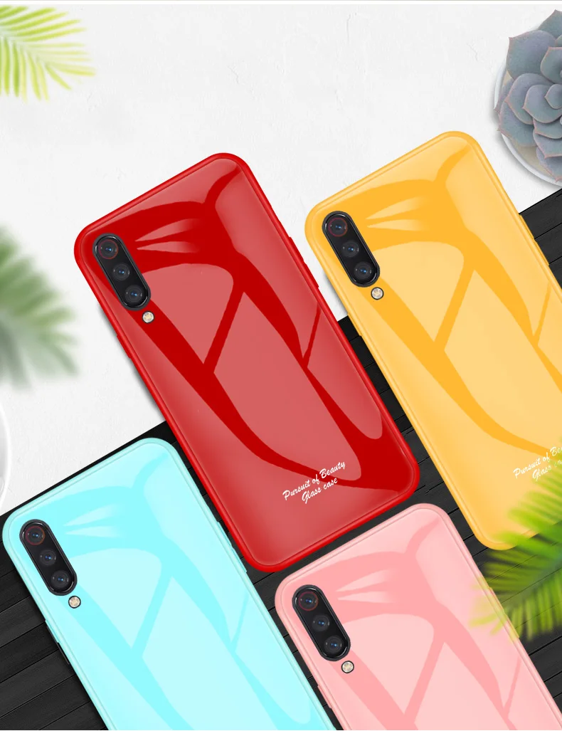 Для Xiaomi Mi 9 чехол Модный Macaron противоударный жесткий Гибридный чехол из закаленного стекла для Xiaomi Mi 9 SE чехол для телефона s