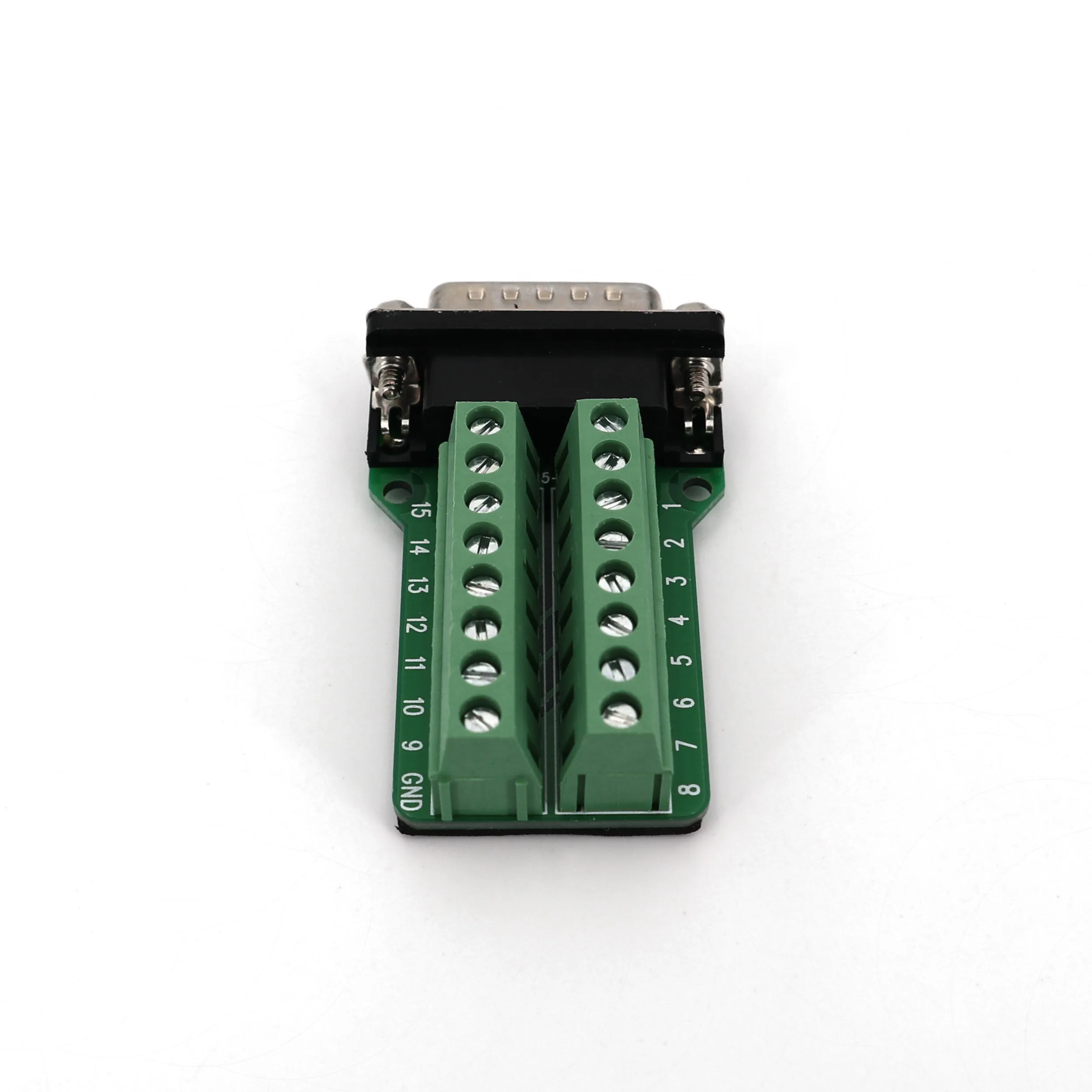 DB15 мужской 2-рядный 15Pin разъем Breakout PCB терминалы плата адаптер | Обустройство дома