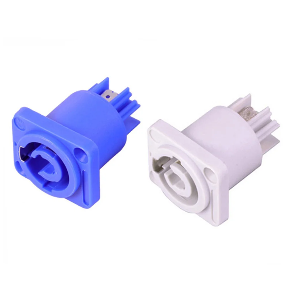 100 шт./лот 3 Pin power con Панельное крепление NAC3MP-A/B гнездо питания шасси сценический светильник Разъем питания Разъем speakON 20A/250 В