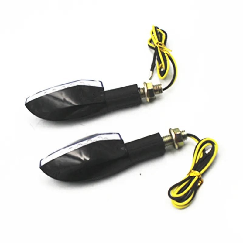 Мотоцикл велосипед 8 мм 12v светодиодные фонари указателя поворота сшитый на заказ