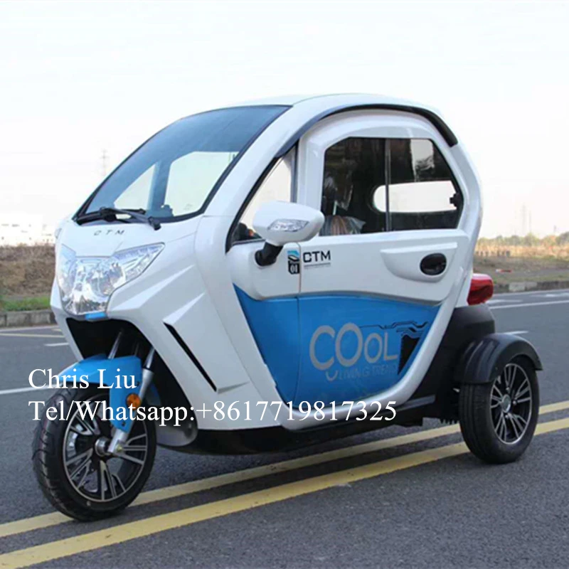 3 колеса небольшой мини Еда to cart шины для легковых автомобилей полностью закрытый