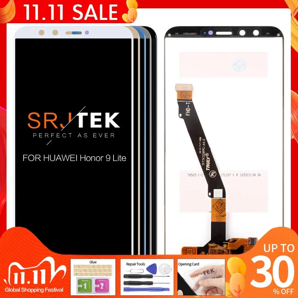 ЖК дисплей для Huawei Honor 9 с сенсорным экраном и дигитайзером STF L09 экран Lite Honor9 LLD L31 L22