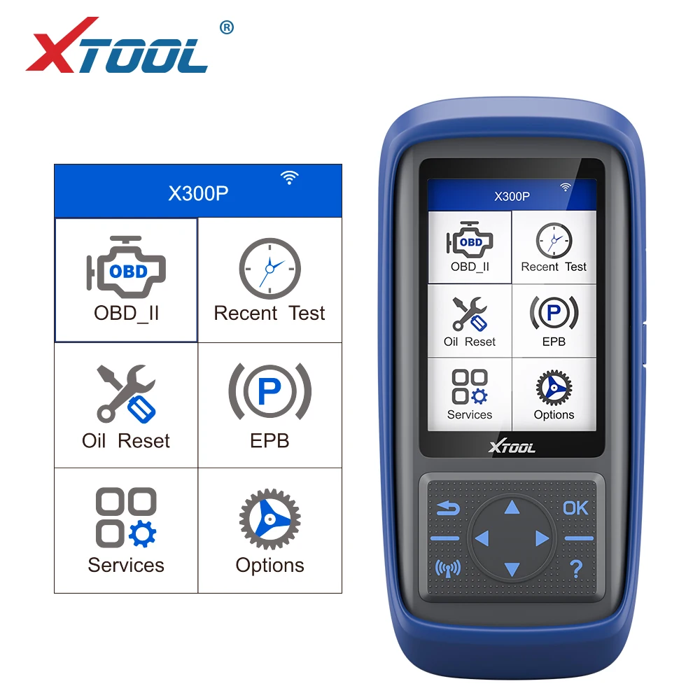 Новый диагностический инструмент XTOOL X300P Автомобильный сканер obd сброс масла ABS