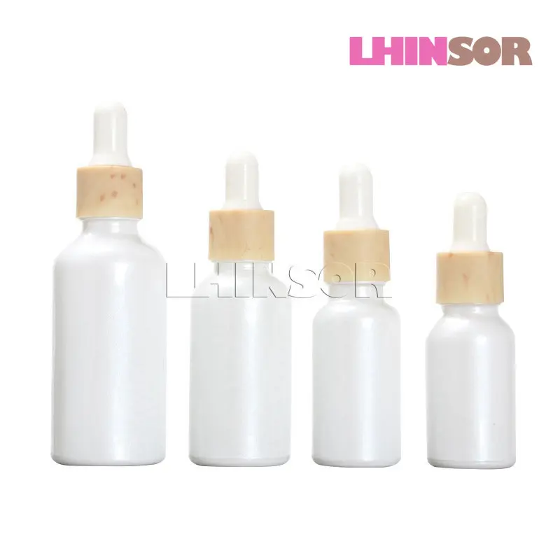 Флаконы капельницы для эфирного масла Doterra пустые матовые жемчужные белые