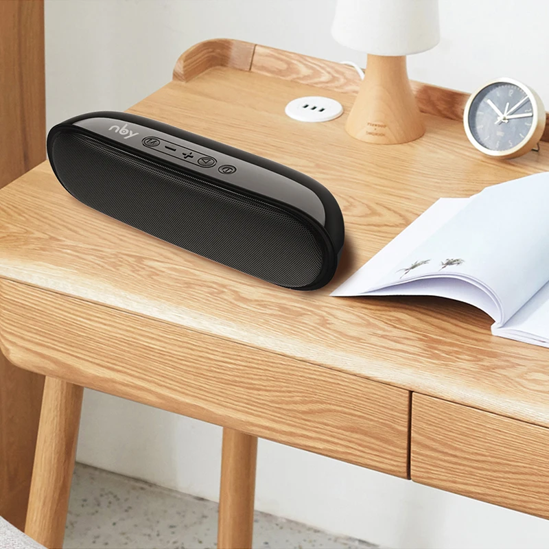 NBY 4070 беспроводной портативный Bluetooth динамик fm радио 3D стерео сабвуфер 10 вт