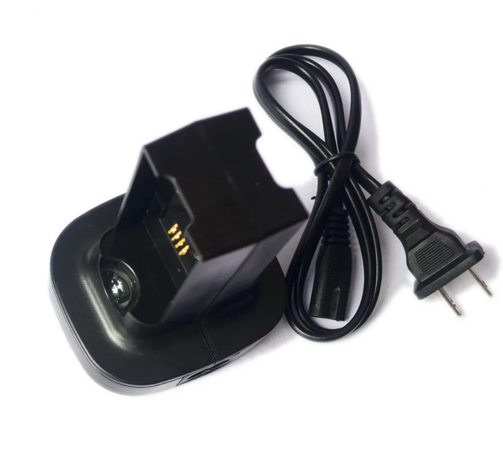 Двойной Батарея Зарядное устройство Док станция для зарядки 2 держателя подходит