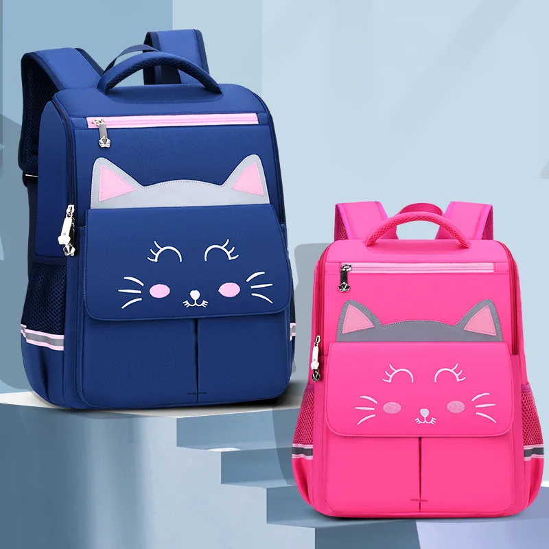 Kids High-capacity School Backpack Kawaii Primary School Bag for Girls Boys Waterproof Children School Bags Mochila New