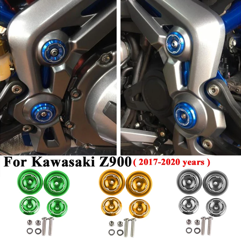 Для Kawasaki z900 2017 2020 аксессуары для мотоциклов CNC алюминиевая рама отверстие крышка