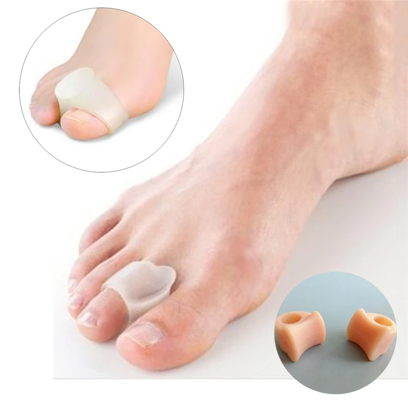 Силиконовые разделители пальцев ног 2 шт. шина-разделитель вальгусная коррекция