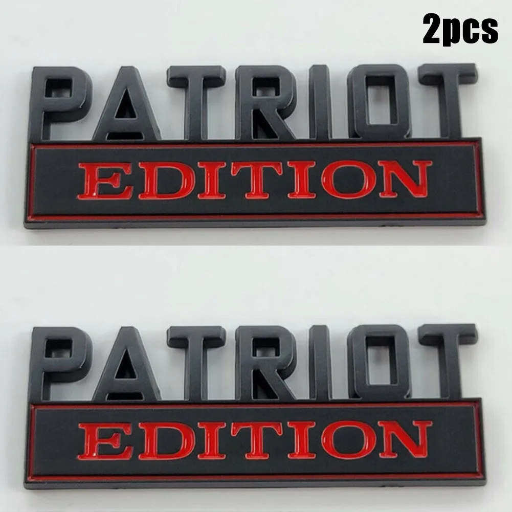 

PATRIOT EDITION Car Emblem Badges Truck Universal Waterproof Zinc Alloy