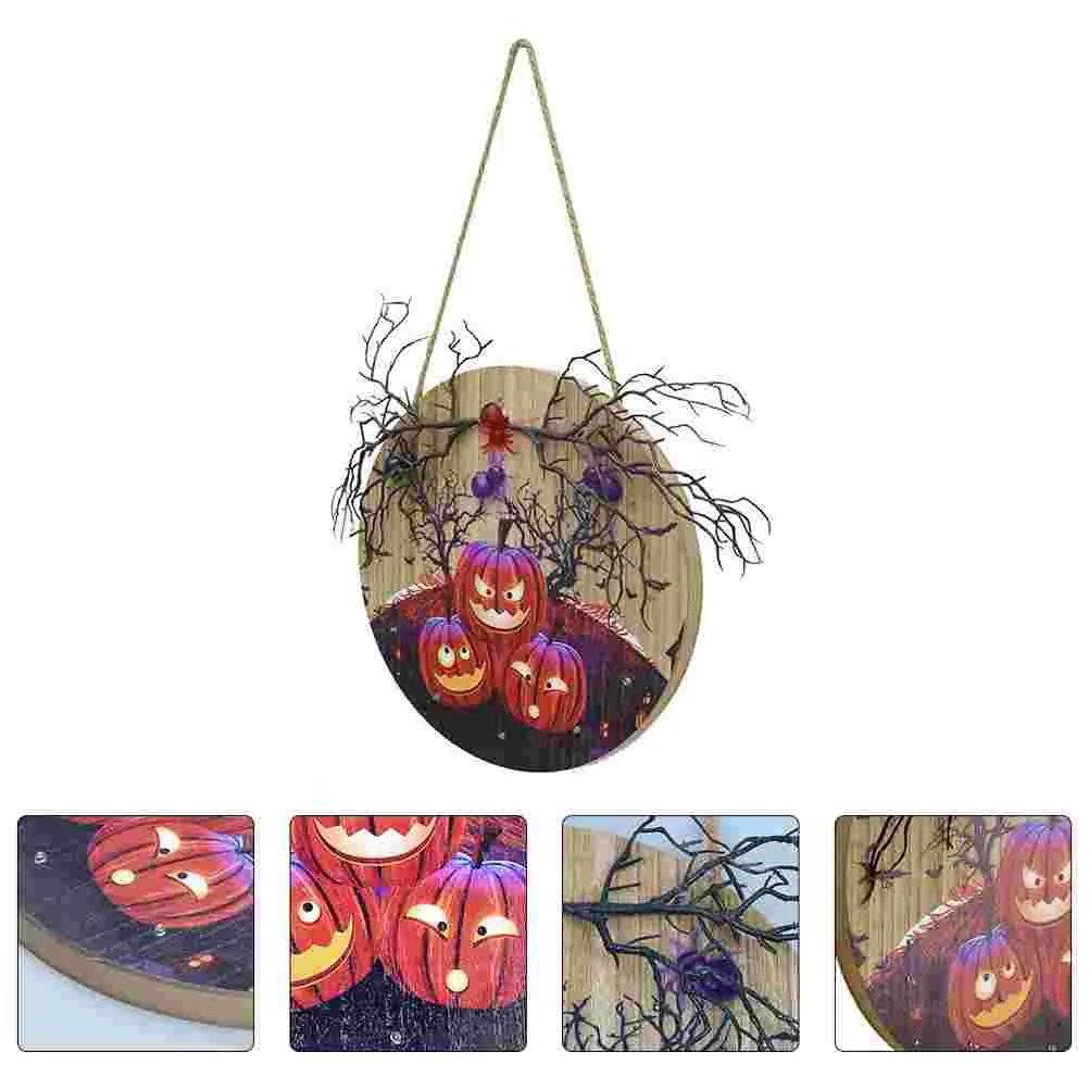 

1Pc Funny Home Door Sign Decorative Wooden Craft Scene Door Ornament