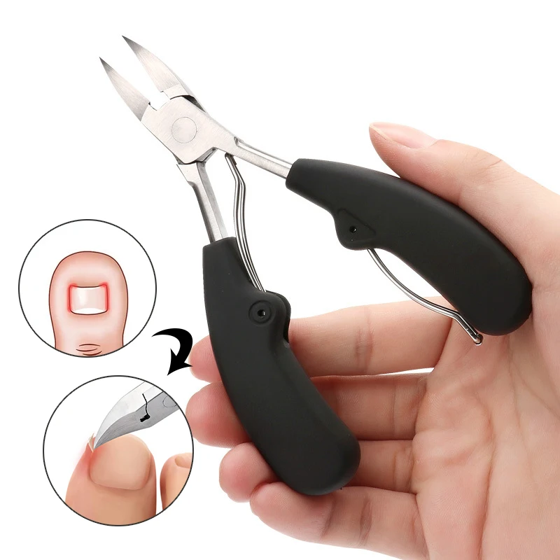 

Toe Nail Clippers Remove Dead Skin Nail Correction Nippers Ingrown Toenail Cuticle Scissor Edge Cutter Thick Pedicure Care Tool
