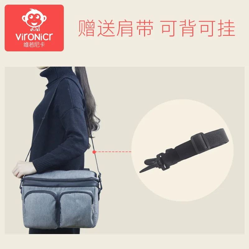 Baby Cart Bag Large Capacity Portable Articles Umbrella Storage Custom Logo | Мать и ребенок