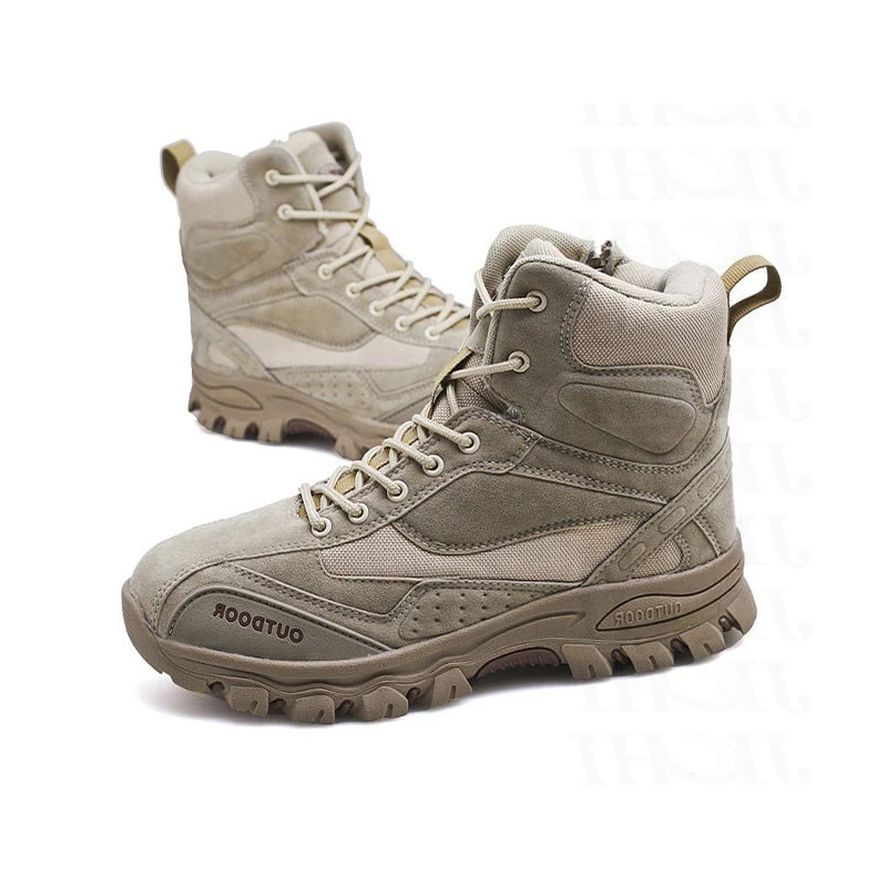 Высококачественные мужские военные Нескользящие армейские ботильоны Модная