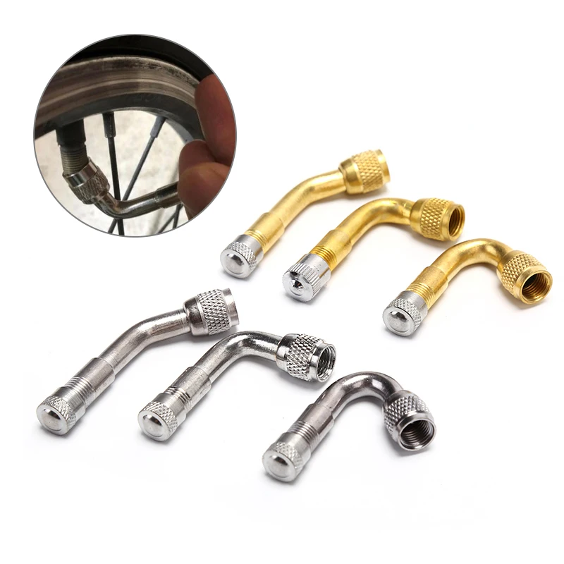 1 шт. латунный стержень клапана пневматической шины с удлинителем 45/90/135 градусов |